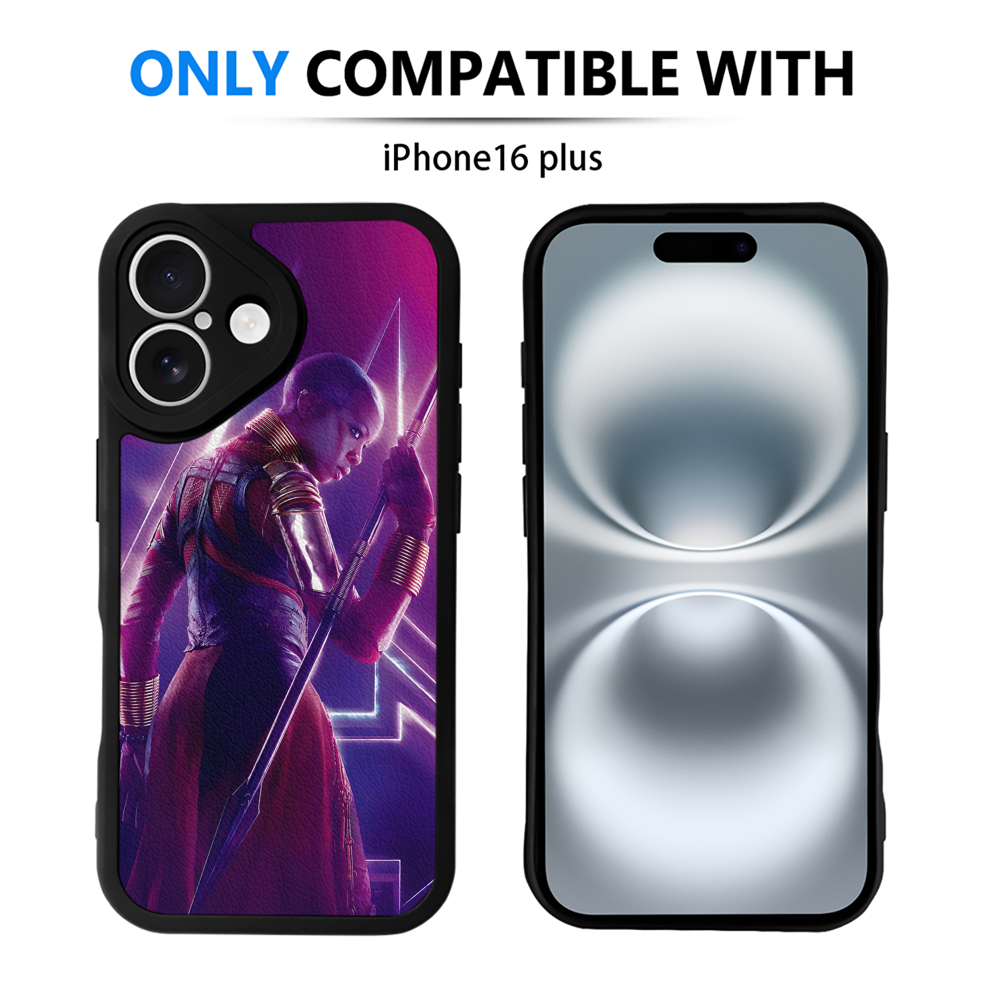 （画像用） アベンジャーズ The Avengers 【iPhone 16シリーズ対応】シリコンスマホケース（レザー調） 材質：シリコン